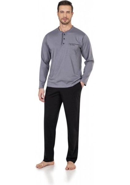 Pamuklu Kutulu Robdöşambır-Pijama Takımı-Boxer&atlet-Çorap 6'lı Damat Çeyiz Seti Q3U1O1K3.K1.A