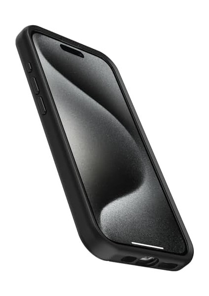 Edilmiştir, Siyah 3x Test Standartlara Göre Kılıf, Askeri Koruyucu Ince Düşmeye Dayanıklı, Symmetry Kılıf, Pro Için iPhone 15 Yeni