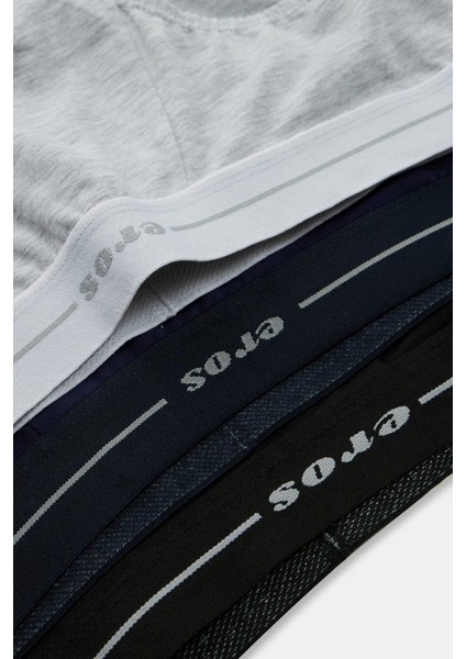 Erkek 3'lü Çok Renkli Slip Külot Eq.ru.so.0k.ka1.6