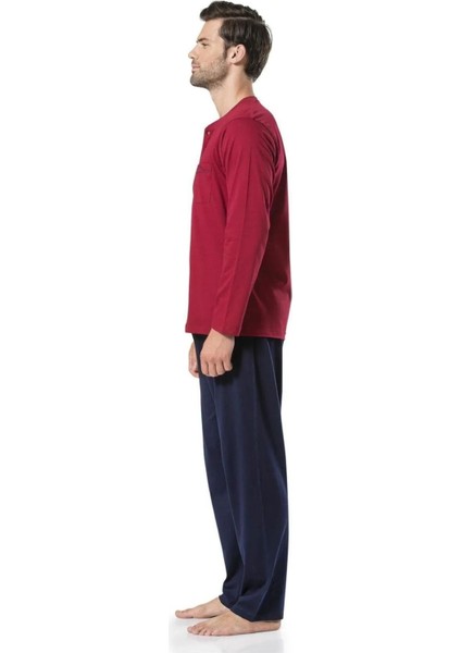 Pamuklu Penye Kutulu Erkek Çeyiz Pijama Takımı Q5.u.4o.k5.k.a4.p.c