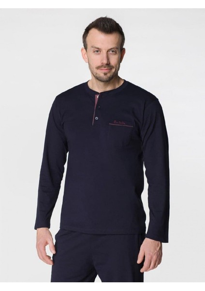 Pamuklu Penye Kutulu Erkek Çeyiz Pijama Takımı Q5.u.4o.k5.k.a4.p.c