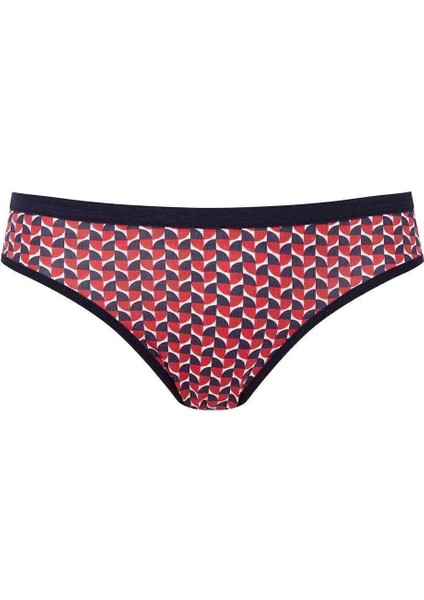 - Kadın Lacivert - Gri - Baskılı 3 Lü Slip 66315 fırsatları