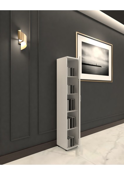 BANYO DOLABI 5 BÖLMELİ BOY DOLABI ÇOK AMAÇLI DOLAP