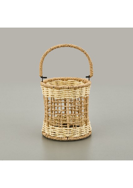 Deco Fuego Mumluk - Bej / Krem - 13X14 cm