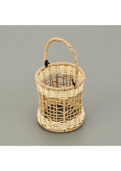 Deco Fuego Mumluk - Bej / Krem - 13X14 cm