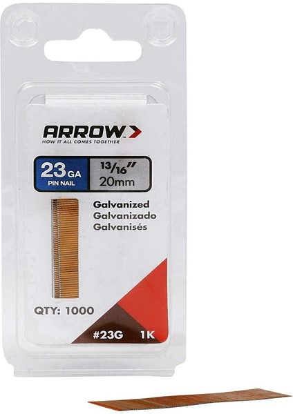AR23G20 20MM 1000 Adet Profesyonel Başsız Çivi