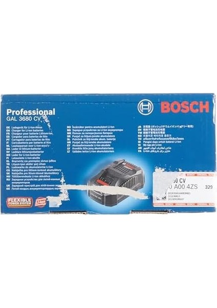 Professional Gal 3680 Cv Şarj Cihazı (Tüm Bosch 18V ve 36V Aküler ile Uyumludur)