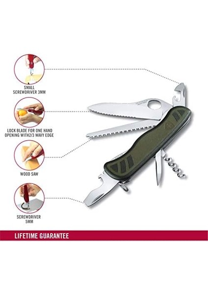 0.8461.MWCH Swiss Soldiers Knife 08 Çakı