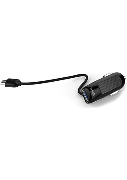 SLP-130 Pro 2100MA Çakmaktan USB + Micro 5pin Araç Şarjı
