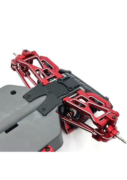 Mjx 110 10208 Rc Araba Yükseltme Parçası Kırmızı Için Ön Alt Salıncak Kolu Seti (Yurt Dışından)