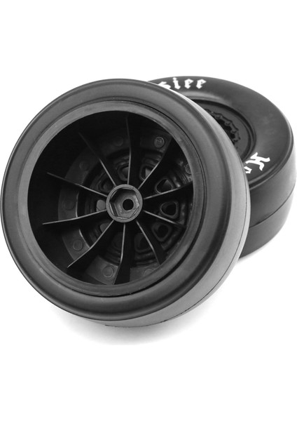 4pcs Kauçuk Rc Lastikler ve Tekerlek Jantları Yolda 1:10 Için Hex 4WD Yarış Rc Araba 105MM (Yurt Dışından)