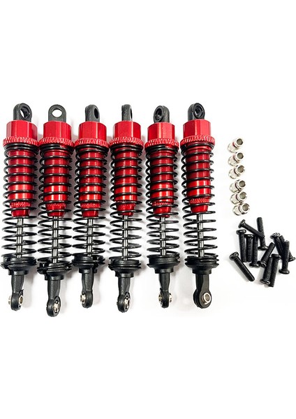 6 Adet Yağ Amortisörü Sönümleyici Hosım Xlh 9125 110 112 Rc Araba Için 3 (Yurt Dışından)
