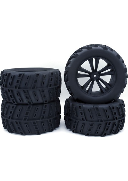 4 Adet 125Mm 1.9 Beadlock Jant Lastik Seti 1/10 Rc Paletli Araba Için (Yurt Dışından)