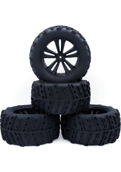 4 Adet 125Mm 1.9 Beadlock Jant Lastik Seti 1/10 Rc Paletli Araba Için (Yurt Dışından)