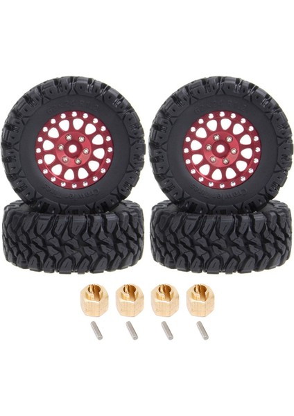 Adet 62X24Mm 1.2 In Jant 118 124 Rc Araba Trx4M Eksenel Scx24 Ax241 (Yurt Dışından)