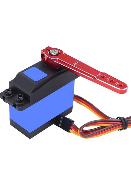 Alüminyum Genişletilmiş Direksiyon Servo Rc Araba Scx10 Rc Oyuncak Parçaları Kırmızı (Yurt Dışından)