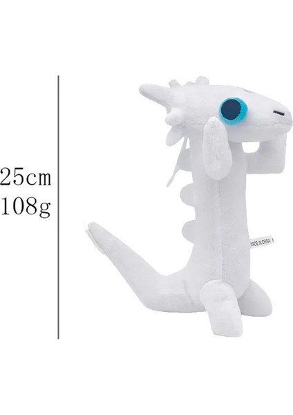 Adet Dişsiz Dans Eden Meme Peluş Oyuncak Dans Eden Ejderha 25Cm Bebek (Yurt Dışından)