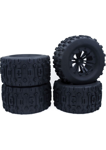 4 Adet 125Mm 1.9 Beadlock Jant Lastik Seti 1/10 Rc Paletli Araba Için (Yurt Dışından)