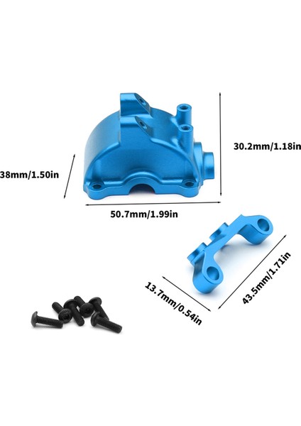 Wave Box Cover Arm Code Sabitleme Koltuğu Takımı Tamıya 110 Rc Araba Mavi (Yurt Dışından) fırsatları