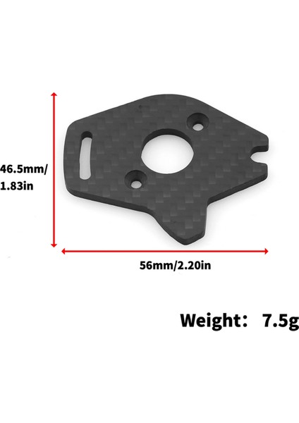 Slash Dead Mouse Motor Karbon Fiber Sabit Parça Için (Yurt Dışından)