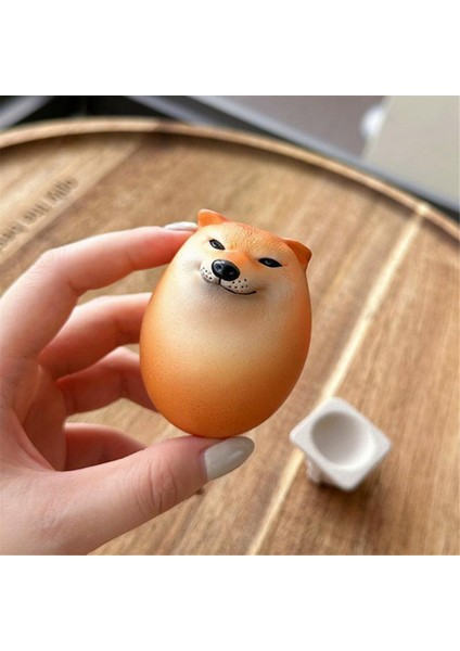 10X Yumurta Köpek Shiba Inu Gerçekçi Yumurta Şekli Masa Dekoru Köpek Ve Yumurta (Yurt Dışından) fırsatları