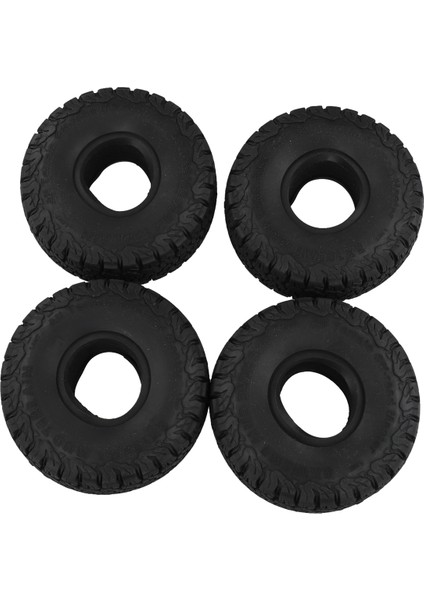 115X44Mm Yumuşak Kauçuk Lastik 1/10 Rc Paletli Araba Için -4 Eksenel Scx10 (Yurt Dışından)
