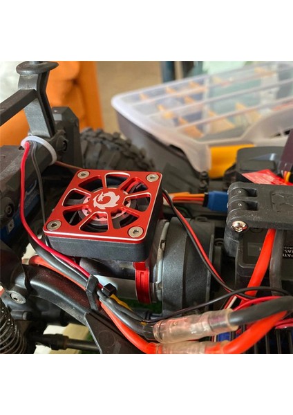 Soğutma Fanı Kapağı 30X30Mm Rc Motor Elektrikli Regülatörlü Fan Gümüş (Yurt Dışından)