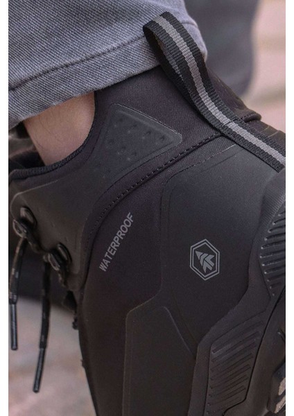 101 21664-M Bond Erkek Siyah Su Geçirmez (waterproof) Outdoor Bot