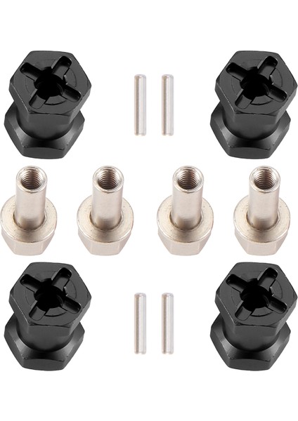 12Mm Altıgen Tekerlek Göbeği Adaptörü 20Mm Uzatma Kombinasyon Bağlantı Parçası Siyah (Yurt Dışından) modelleri