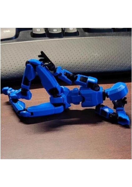 Robot Aksiyon Figürü Tam Eklemli 3D Baskılı Gri (Yurt Dışından) indirimleri
