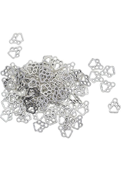 100 Mini Alaşım Hollow Pet Şekilli (Yurt Dışından)