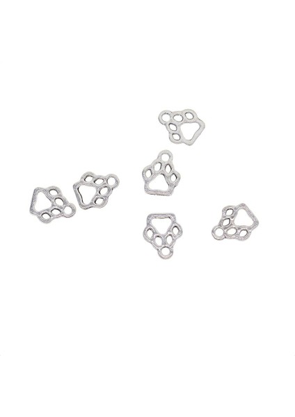 100 Mini Alaşım Hollow Pet Şekilli (Yurt Dışından)