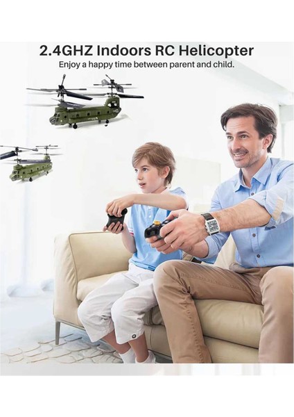 Rc Helikopter S026H Çift Pervaneli Sabit Yükseklik Taşıma (Yurt Dışından)