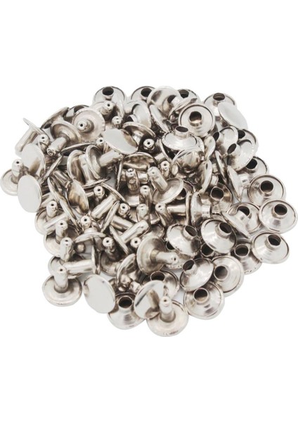 Ayakkabı Çantaları Için 50 Takım Metal Çift Taraflı Perçin Çiviler (Yurt Dışından)