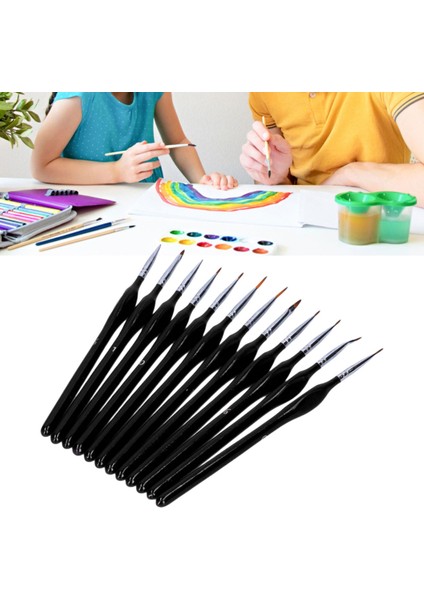 12 Liner Fırçası Akrilik Yağlı (Yurt Dışından)
