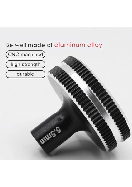 5.5Mm Kısa Somun Altıgen Anahtar Kovanı Rc Araba Kamyon Paletli Araç Için (Yurt Dışından)