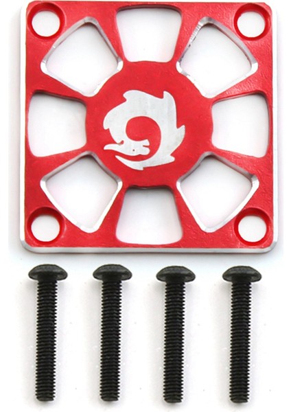 Soğutma Fanı Kapağı 30X30Mm Rc Motor Elektrikli Regülatörlü Fan Kırmızı (Yurt Dışından)