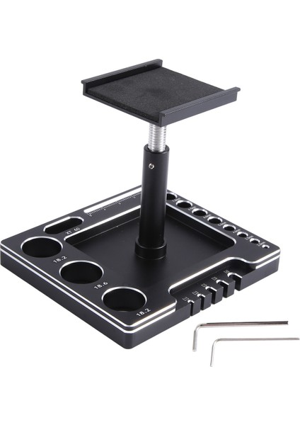 Metal Rc Araba Çalışma Standı Tamir Iş Istasyonu Montajı Siyah (Yurt Dışından)