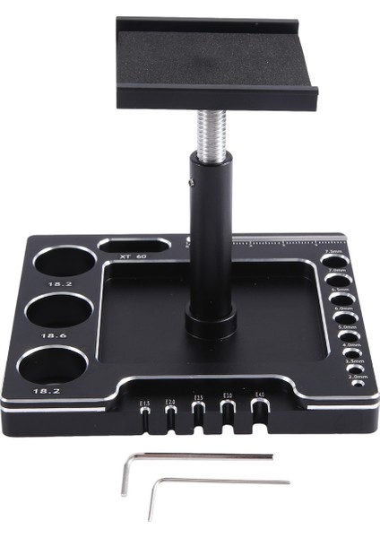 Metal Rc Araba Çalışma Standı Tamir Iş Istasyonu Montajı Siyah (Yurt Dışından) fiyatları