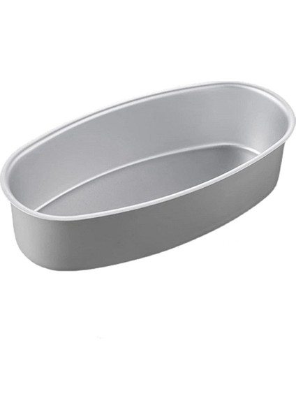 10 Adet Mini Oval Yumurta Şekli Alüminyum Alaşımlı Metal Peynir Tavası Kek Kalıbı (Yurt Dışından)