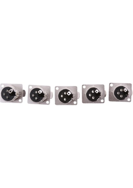 5'li Paket Xlr 3 Pin Dişi Mikro I Ör Adaptü (Yurt Dışından)