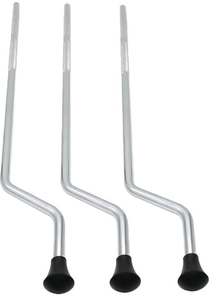 3 Metal Bas Davul Ayakları Tom Standı, Donanım Braketleri (Yurt Dışından)