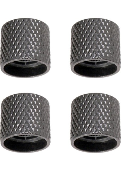 4x Demir Ses Kontrol Düğmeleri Dıy Elektro Gitar/bas Aksesuarı Siyah (Yurt Dışından) fiyatları