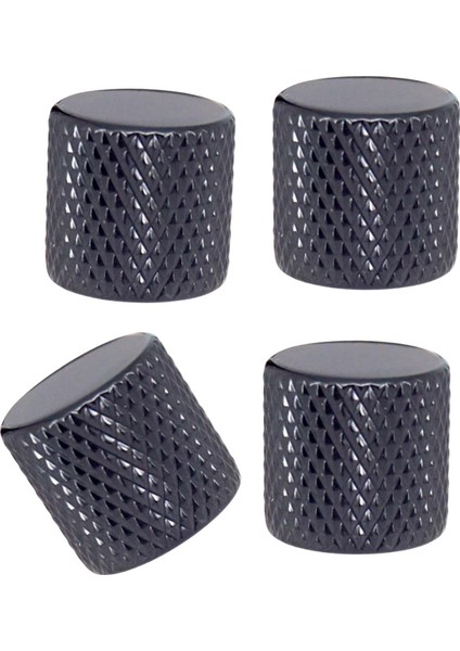 4 Adet Gitar Ses Düğmesi Kapağı Yedek Ses Kontrol Düğmesi Kubbe Topuzu Siyah (Yurt Dışından) fırsatları