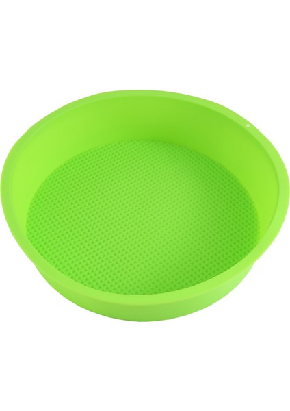 Silikon Kalıp Pişirme Kabı 26CM/10INÇ Yuvarlak Kek Kalıbı Pişirme Tepsisi (Yurt Dışından)