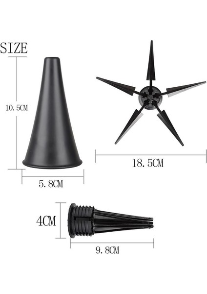 Taşınabilir Stand/klarnet Standı, Klarnet Obua Için 5 Ayaklı Stand (Yurt Dışından)