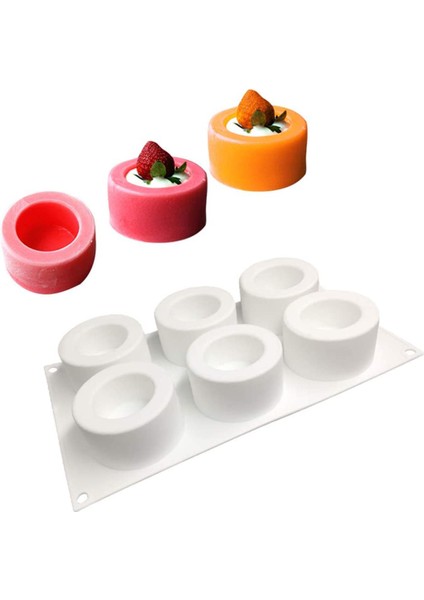 Bölmeli Silikon Puding Kap Kek Kalıbı Dıy Pişirme Kalıbı (Yurt Dışından) fiyatları