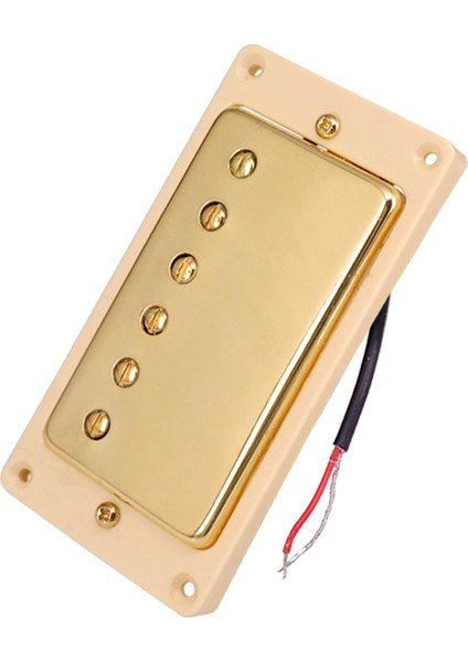 Elektro Üsü Pikap Dişli Humbucker Çift Lp Çerçevesi Için (Yurt Dışından)
