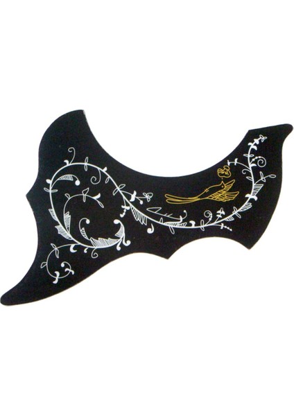 41IN Akustik Pickguard Çiçek Kuş Çizilmez Parçalar Sağ El (Yurt Dışından)