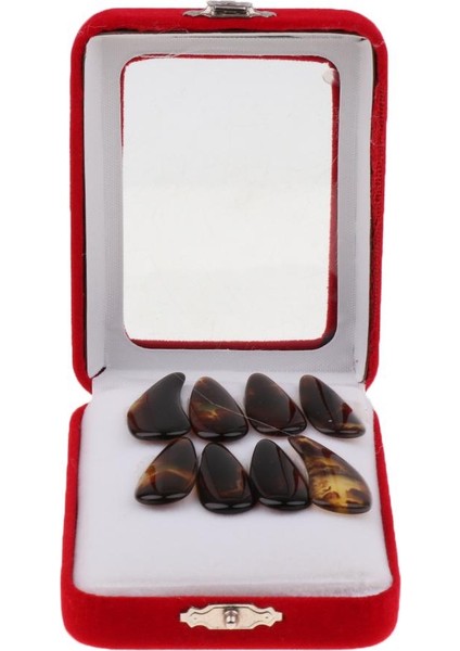 Cilalı Guzheng Çiviler Çocuklar Için Alıştırma Aksesuarı 8pcs Büyük (Yurt Dışından)